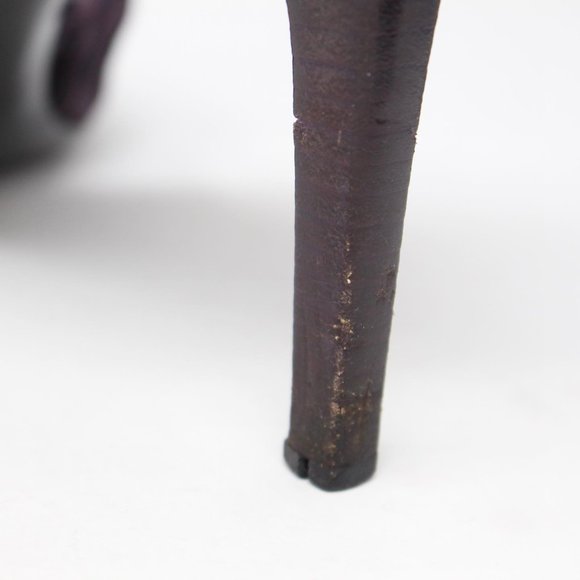 GUCCI Purple Suede Heels - Picture 7 of 8